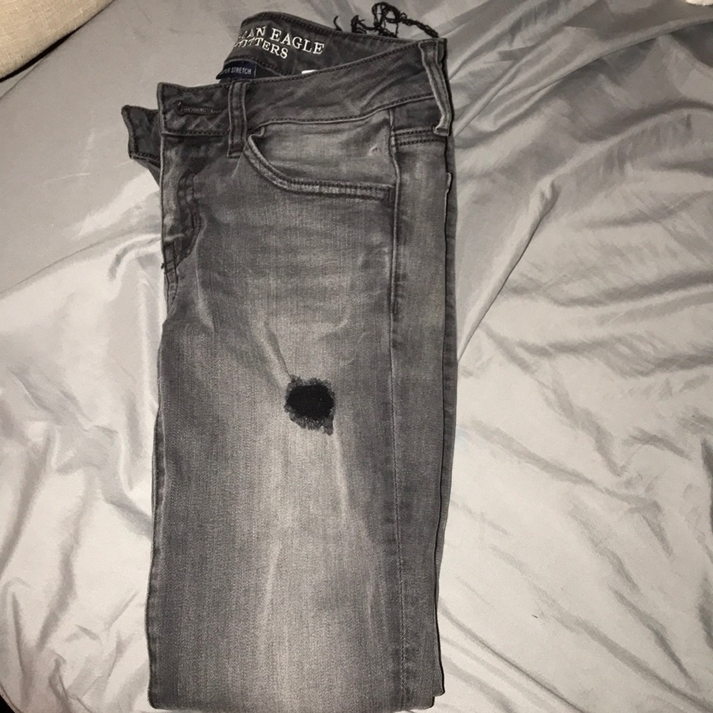 Size four super stretch American eagle jeans